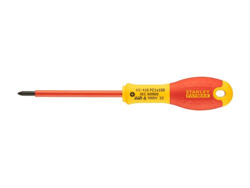 Stanley FatMax szigetelt csavarhúzó PZ1x100mm (0-65-418)