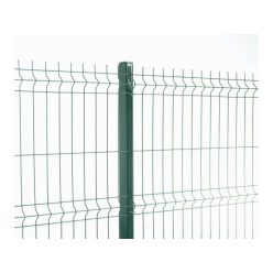 Kerítéselem táblás 1230x2500 - 4mm 3D  (55x200) zöld