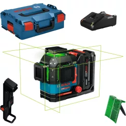   Bosch Expert EXLL18V sík lézer (18 V Li-ion, töltővel) L-Boxx-ban