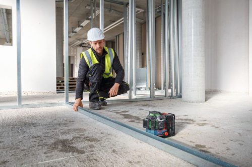 Bosch Expert EXLL18V sík lézer (18 V Li-ion, töltővel) L-Boxx-ban