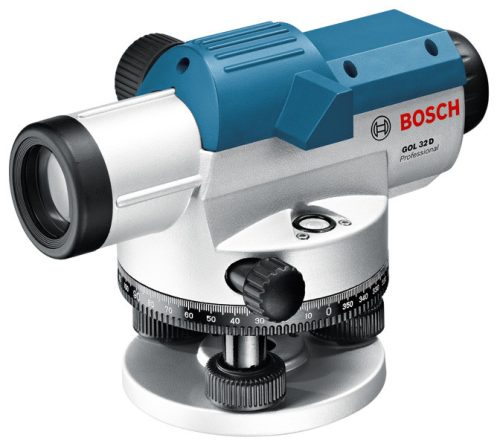 Bosch GOL 32 D optikai szintezőkészülék + BT 160 állvány + GR 500 mérőléc