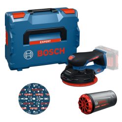   Bosch Expert EXEX18V-150-5 akkus excentercsiszoló (akku és töltő nélkül) L-Boxx-ban