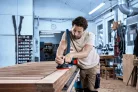 Bosch Expert EXEX18V-150-5 akkus excentercsiszoló (akku és töltő nélkül) kartondobozban