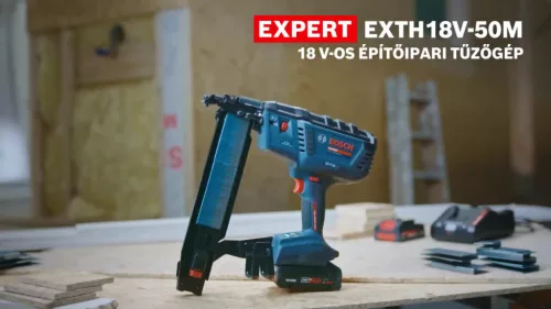 Bosch Expert EXTH18V-50 M akkus tűzőgép (akku és töltő nélkül) XL-Boxx-ban