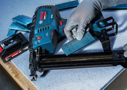 Bosch Expert EXTH18V-50 M akkus tűzőgép (akku és töltő nélkül) XL-Boxx-ban