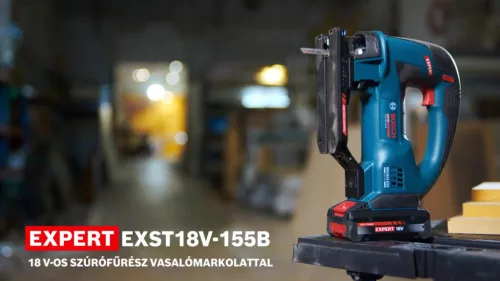 Bosch Expert EXST18V-155 B akkus szúrófűrész (akkus és töltő nélkül) L-Boxx-ban