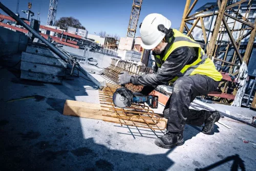 Bosch Expert EXWS18V-180P akkus sarokcsiszoló (akku és töltő nélkül) L-Boxx-ban