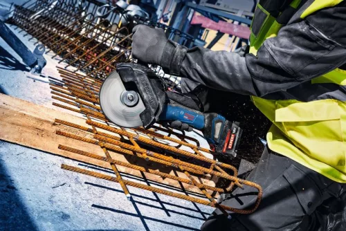 Bosch Expert EXWS18V-180P akkus sarokcsiszoló (akku és töltő nélkül) L-Boxx-ban