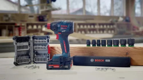 Bosch Expert EXDX18V-210 akkus ütvecsavarozó (akku és töltő nélkül) L-Boxx-ban