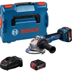   Bosch GWS 18V-11 S Akkus Sarokcsiszoló  (2x5,0 Ah akkuval; GAL 1880 töltővel) L-Boxx-ban
