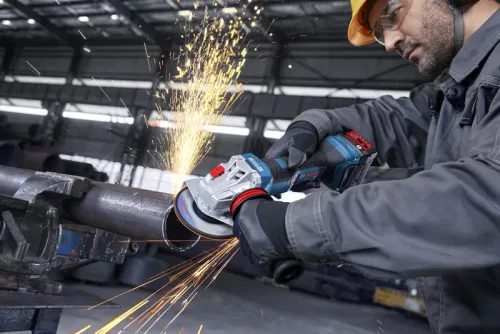 Bosch akkus sarokcsiszoló GWS18V-11PS (Akku és töltő nélkül)