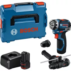   Bosch akkus Fúró-Csavarozó GSR 12V-32 FC kiegészítő fogantyúval