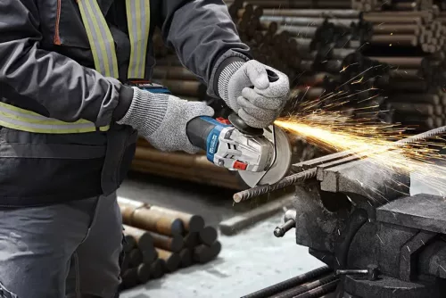 Bosch GWS 18V-8 Akkus Sarokcsiszoló 125mm, kartondobozban (akku és töltő nélkül)