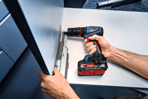 Bosch Expert EXSR18V-90FC akkus fúró-csavarozó (akku és töltő nélkül) L-Boxx-ban