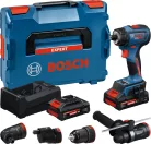 Bosch Expert EXSR18V-90FC akkus fúró-csavarozó (EXBA 2x4,0 Ah akkuval, GAL 12V/18V-80 töltővel, GFA 18-M, GFA 18-W, GFA 18-E, GFA 18-H, mélységütköző) L-Boxx-ban