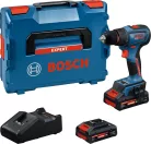 Bosch Expert EXSR18V-90 akkus fúró-csavarozó (EXBA 2x4,0 Ah akkuval, GAL 18V-40 töltővel) L-Boxx-ban