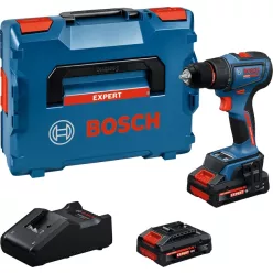   Bosch Expert EXSR18V-90 akkus fúró-csavarozó (EXBA 2x4,0 Ah akkuval, GAL 18V-40 töltővel) L-Boxx-ban