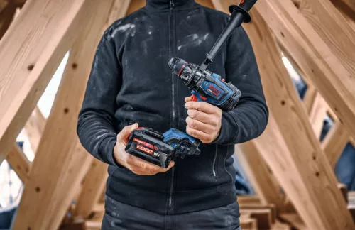 Bosch Expert EXSR18V-150 akkus fúró-csavarozó (akku és töltő nélkül) L-Boxx-ban