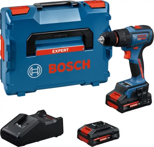 Bosch Expert EXSB18V-90  akkus ütvefúró-csavarozó (2x4.0Ah EXBA, GAL 18V-40, L)