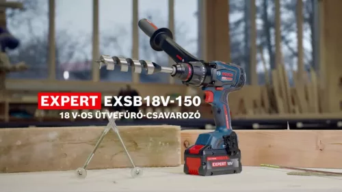 Bosch Expert EXSB18V-150 akkus ütvefúró-csavarozó (akku és töltő nélkül) L-Boxx-ban
