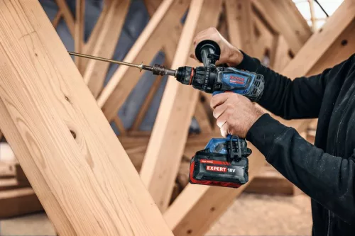 Bosch Expert EXSB18V-150 akkus ütvefúró-csavarozó (akku és töltő nélkül) L-Boxx-ban