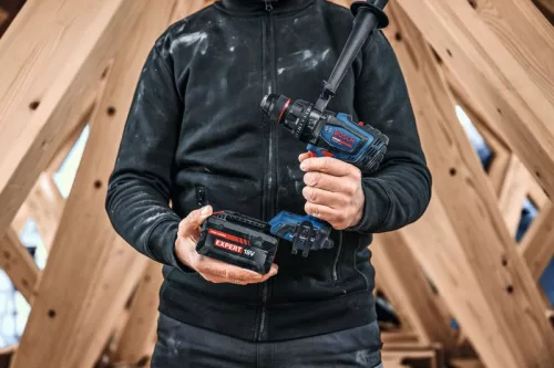 Bosch Expert EXSB18V-150 akkus ütvefúró-csavarozó (akku és töltő nélkül) L-Boxx-ban