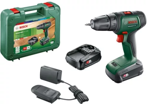 Bosch UniversalDrill 18V Akkus fúrócsavarozó (18V/2x1,5Ah)