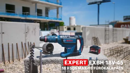 Bosch Expert EXBH18V-45 fúrókalapács (akku és töltő nélkül) XL-Boxx-ban