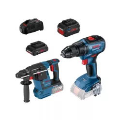 Bosch GSR 18V-50 + GBH 18V-26  1x 4,0 & 8,0 Ah (0615990N1X)