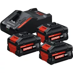   Bosch INDULÓ KÉSZLET 3x EXBA18V-80 + EXAL18V-1 (0615V0005R)