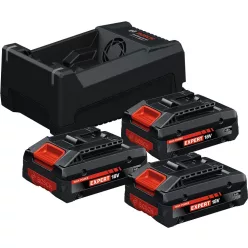   Bosch INDULÓ KÉSZLET 3xEXBA18V-40 + GAL12V/18V (0615V0005X)