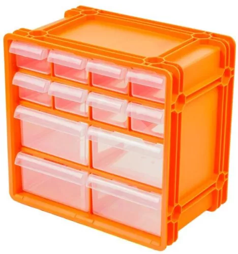 MANO 12 fiókos rendszerező 247x235x154 CB-02