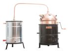 Pálinkafőző DESTILATORI 35 l hobby, keverővel, gáz