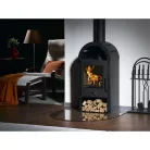 Wamsler Phaon 7 KW kályha, fekete (10871)