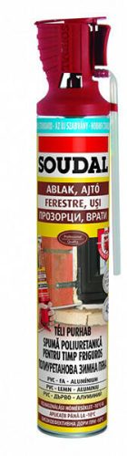 Soudal purhab téli beépített pisztollyal 750ml GG (108895)