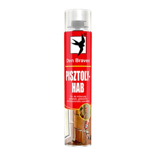 Den Braven Purhab 750ml pisztolyos piros (40220RLHU)