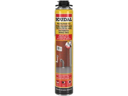Soudal Pisztolyhab TÉLI 750ml (-10 C°-ig), pisztolyos (108896)