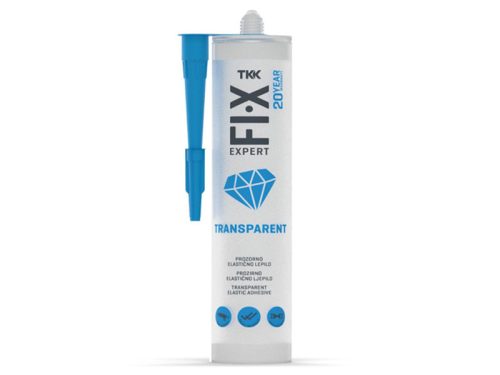 TKK FIX EXPERT TRANSPARENT 290 ml Kristálytiszta ragasztó
