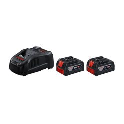   Bosch 2 x GBA 18V 5.0Ah Akkumulátor + GAL 1880 CV Gyorstöltő