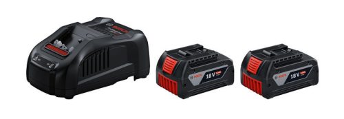 Bosch 2 x GBA 18V 5.0Ah Akkumulátor + GAL 1880 CV Gyorstöltő