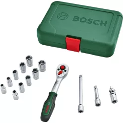 Bosch 14 darabos, 1”-os dugókulcskészlet