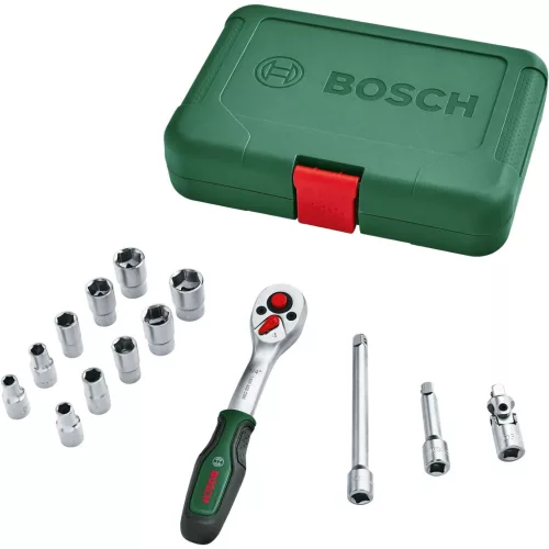 Bosch 14 darabos, 1”-os dugókulcskészlet