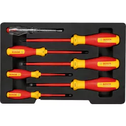 Bosch CSAVARHÚZÓ VDE Screwdriver Set SL/PH 7pc