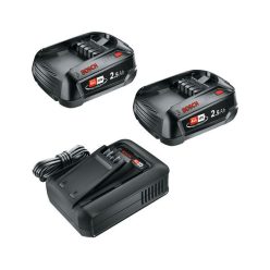  Bosch Akkumulátor és töltő szett (18V/2x2,5Ah + AL 18V-44)