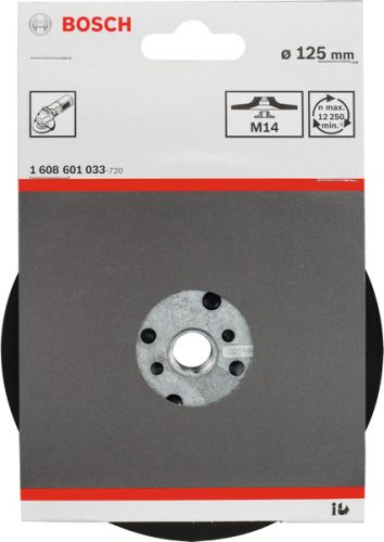 Bosch PRO Backing Pad Soft, 125 mm, M14, puha