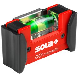   Sola GO! magnetic CLIP Kompakt vízmérték mágneses, övcsattal
