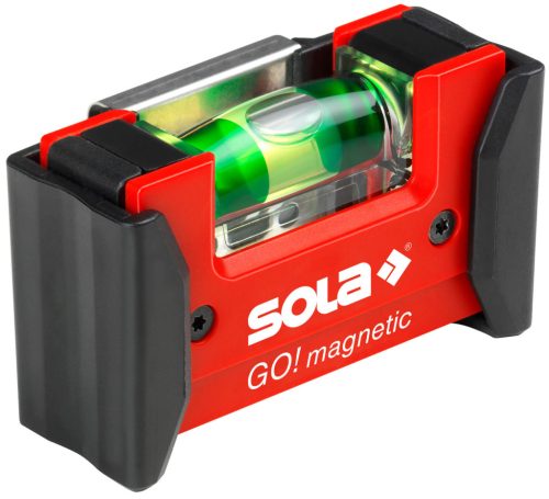 Sola GO! magnetic CLIP Kompakt vízmérték mágneses, övcsattal