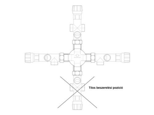 Regulus DBV1 Termosztatikus Visszahűtő Szelep