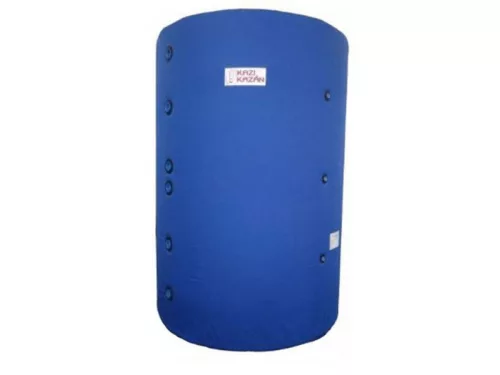 Totya KTMM 1000 2HE SZ puffertároló 1000L 2 hőcserélővel szigeteléssel