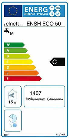 Elnett ENSH 50 ECO villanybojler 50l, 1200W (238813)